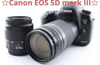 Canon EOS 5D Mark III Standard & Telephoto Double Lens Set • $2124.43