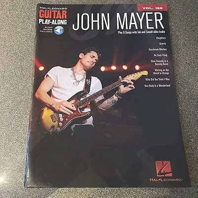 John Mayer Guitar Play-Along Vol 189 Learn To Play Songs Tab Book Online Audio • £12