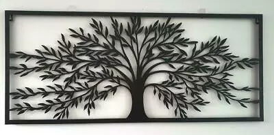 Large 99cm Tree Of Life Metal Wall Art Home Decor Garden Ornament Sculpture • $79.90