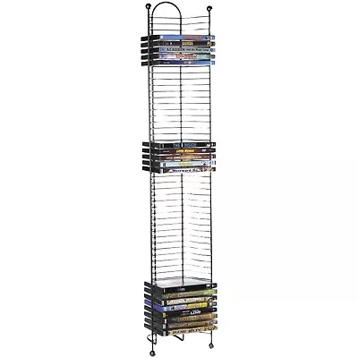 52 Dvd Games Storage Rack Tower Stand Organizer Rack Shelf Holder Storage Media • $19.99