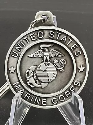 United States Marine Corp Keychain USMC Eagle Globe And Anchor (EGA) • $13.99