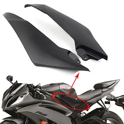 $26.98 • Buy US Black Gas Tank Side Cover Panel Fairing Trim Cowl For Yamaha YZF R6 2008-2015