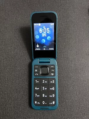 Nokia 2780 Flip TA-1420 512MB 4G Blue Unlocked Single SIM Phone • $49.99