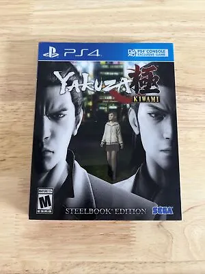 Yakuza Kiwami Steelbook Edition PS4 Game Case Has Damage • £25.50