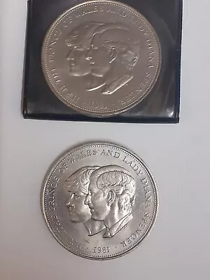 1981 Prince Of Wales Lady Diana Spencer Coin X 2  • £3.50