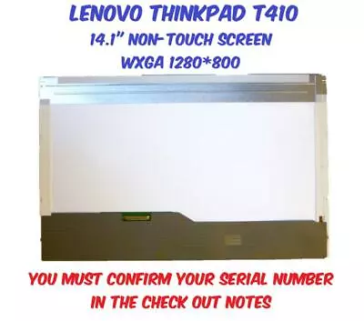 Lenovo T410 LCD Screen 14.1  LED Bottom Left WXGA FRU 42T0733 • $80