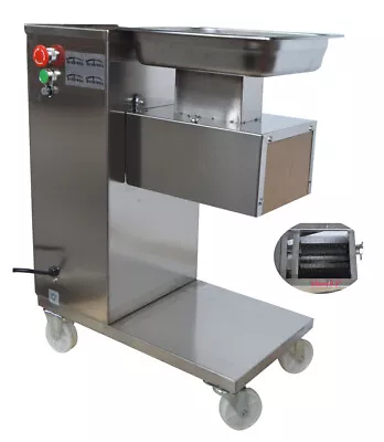 110V Commercial Stailess Steel Meat Cutting Machine With 5mm Blade Meat Cutter • $1239