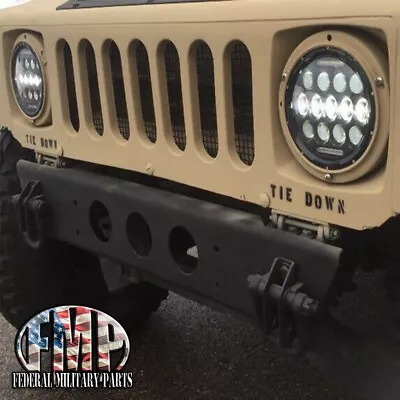 Military M998 Humvee Headlights PAIR LED Black Bezel Head Light Plug & Play H1 • $179