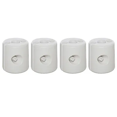 Outsunny Tent Weight Base 4pcs Gazebo Foot Leg Anchor Weights Marquee White • £30.99