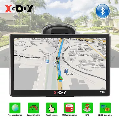 2024 XGODY Truck Commercial Driver Big Rig Navigation System Trucker Spoken GPS • $53.99