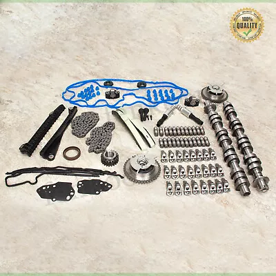 Timing Chain Kit Camshafts Lifters & Rocker Arms For Lincoln Ford F150 5.4L 3V • $380.79