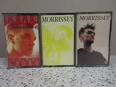 Morrissey Cassette Tape Lot Of 3 Interesting Drug My Love Life Sing Your Life • $64.97