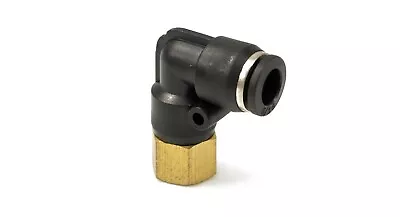 1/8  Female NPT To 5/16  Push To Connect Elbow Fitting - Accepts 5/16  Air Line • $7.50