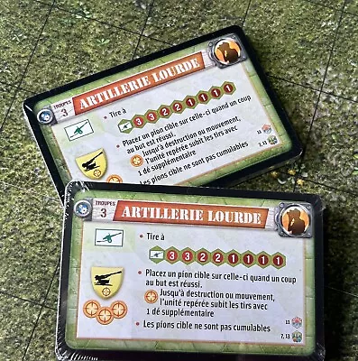 Memoir 44 French Weapons Cards Equipment Pack Expansion • £2