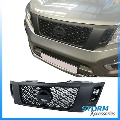£143.95 • Buy Replacement Front Grill / Grille - Black  For Nissan Navara Np300 2015 Onward 