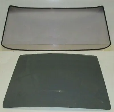 1964 1965 1966 1967 Ford Mustang Hardtop Glass Windshield & Back Glass Grey • $375