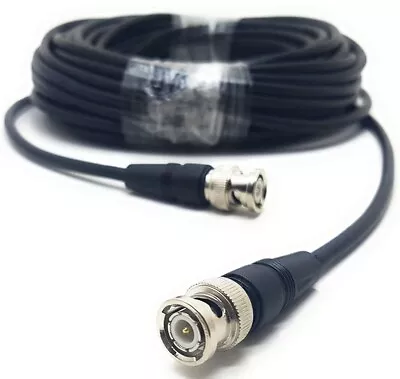 AKORD 15m 50 Ohm RG58 BNC Coaxial Cable • £5.95