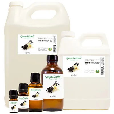 Vanilla Fragrance Oil  - Choose Size - Free Shipping  • $7.29