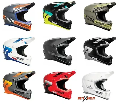 Thor MX Helmet Sector 2 Motocross Dirt Bike Off Road  ATV SXS 2024 Adult • $129.95