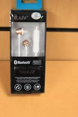 Iluv Wireless Bluetooth Earphones With Mic For All Btooth Devices Phones Tablets • £4.99