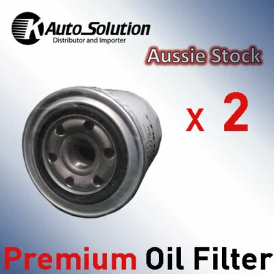 Oil Filters Z334 Fits TOYOTA Landcruiser 70 80 100 1HZ 1HDT Prado KZJ95R 2Pcs • $34.99