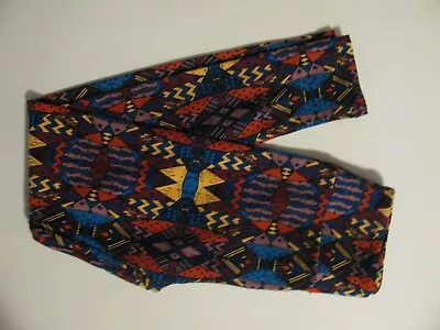 LuLaRoe One Size OS Leggings NWOT $25 Velvety Soft Stretch Tribal Print • $9.95