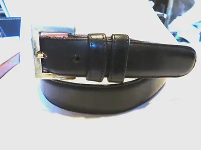 Coach Vintage Mens Brown Leather Belt 1 3/16  Wide SZ 35/36  Lots Of Wear  700 • $17.99