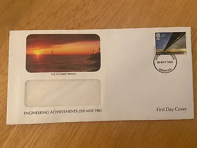 £0.99 • Buy UK Post Office First Day Cover Humber Bridge Engineering Achievements 1983 May