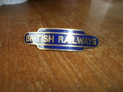Vintage British Railways Eastern Region Cap Badge (gold Lining) • £19.99