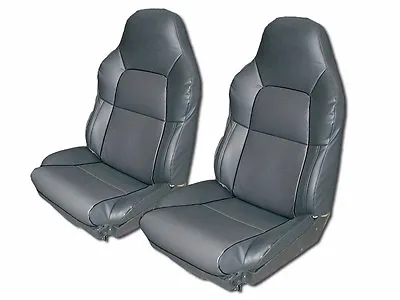 For Chevy Corvette C4 Standard 94-96 Charcoal Iggee Custom Made Fit Seat Covers • $159