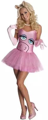 Miss Piggy Tutu Muppets Disney Animal Fancy Dress Halloween Sexy Adult Costume • $65.95