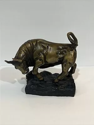 Rare Vintage Bronze Bull Sculpture - Jules Moigniez (after) • $162.50