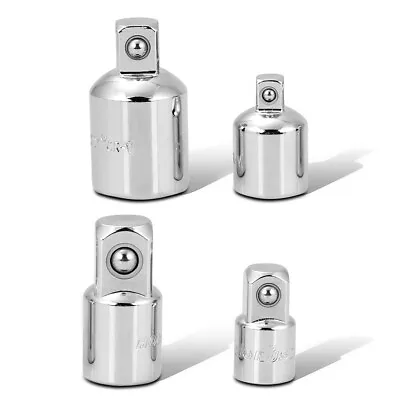 HORUSDY 4PC 3/8  To 1/4  1/2 Drive Ratchet Socket Adapter Reducer Air Impact Set • $6.59