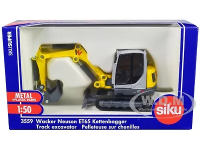 Wacker Neuson Et65 Track Excavator Yellow 1/50 Diecast Model By Siku 3559 • $24.99