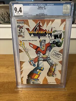 Voltron #1 1st App CGC 9.4 1st In A Mini Series • $125