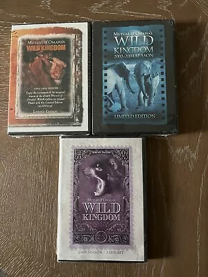 Mutual Of Omaha’s Wild Kingdom 2002-2005 DVD Sets **Brand New • $65