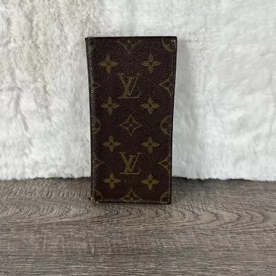 Vintage Louis Vuitton Monogram Checkbook Cover Damaged Vintage • $69.98