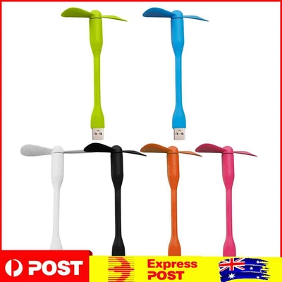 $8.69 • Buy Creative Flexible Mini Fan Summer Travel Cooling Mobile Phone USB Gadgets Fans