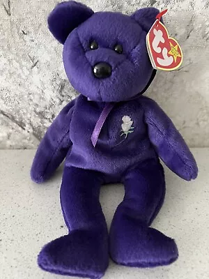 £400 • Buy TY Beanie Babies Princess Diana Bear - Original 1997 Rare With Original Tags