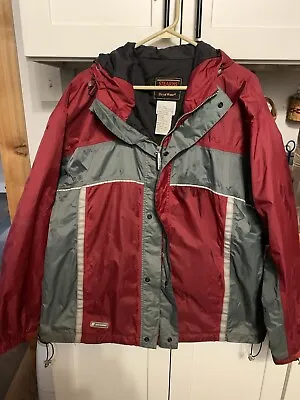 STEARNS Dry Wear Coat  Draw String Bottom Snap And Zip Front  Med L.   2 • $22