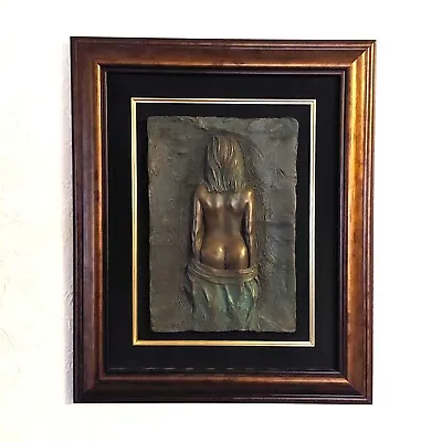 Bill Mack - Brilliance Bronze Resin Relief Small Frame 2004 Signed  19  X 23  • $969