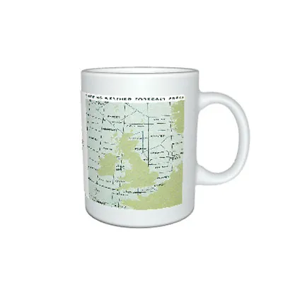 Shipping Forecast Areas Vintage Map Picture Mug • £12