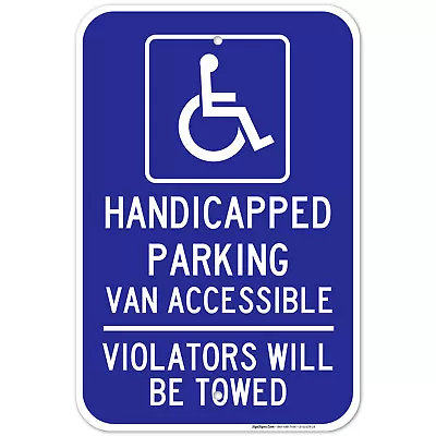 $79.99 • Buy Van Accessible Handicap Parking Sign,