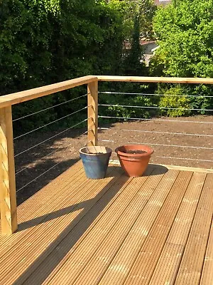 Stainless Steel Balustrade & Infill Wires For Decking Railings & Garden • £47