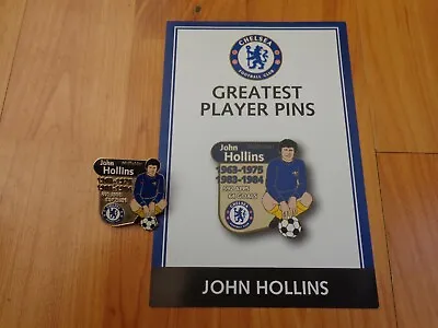 Rare Danbury Mint Chelsea Fc Greatest Players - John Hollins Enamel Pin Badge • $64.14