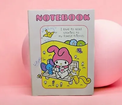 Sanrio My Melody Small Notebook Complete Vintage 1976 Made In USA • $39.99