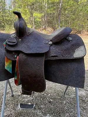 14” Martha Josey Barrel Saddle • $750