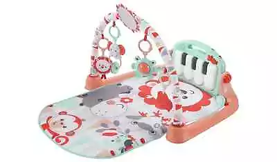 Fisher-Price Deluxe Kick & Play Pink Piano Gym Play Mat With Lights • £16.95