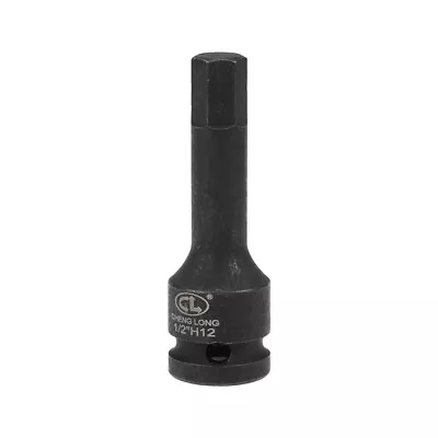 1/2  Drive X H12 12mm Impact Hex Bit Socket Metric 3  Length Cr-Mo Steel • $15.92