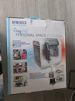 £9.99 • Buy Homedics Personal Space Cooler Portable MyChill Table/Desk Cooling Fan 2 Speeds